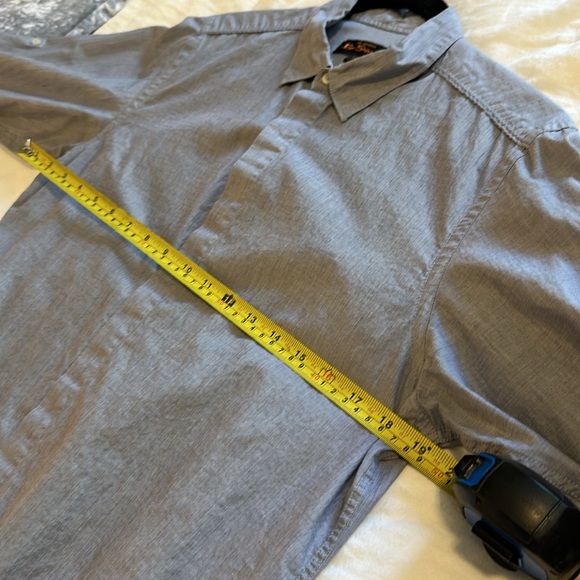 Ben Sherman Linen Button Down Shirt - Picture 8 of 10